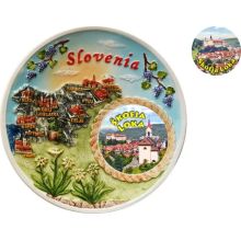 Slovenija - Šk. Loka, Krožnik dekorativen, 15cm