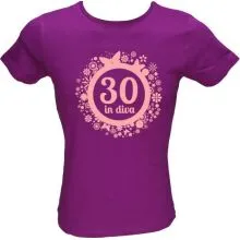 Majica ženska (telirana)-Diva 30 M-vijolična