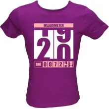 Majica ženska (telirana)-Mladometer 20 L-vijolična