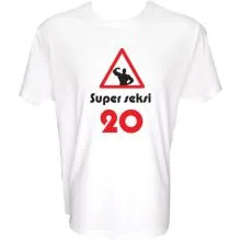 Majica-Super seksi 20 XXL-bela