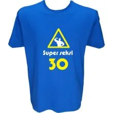 Majica-Super seksi 30 XXL-modra