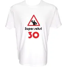 Majica-Super seksi 30 XL-bela