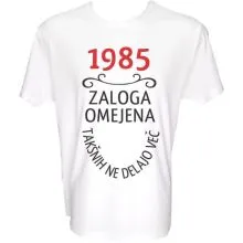 Majica-1985, zaloga omejena, takšnih ne delajo več M-bela