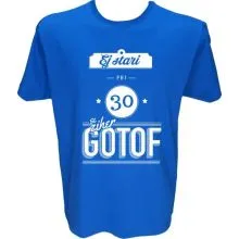 Majica-Gotof si 30 L-modra