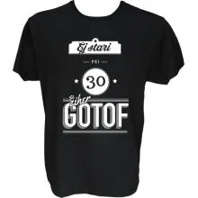 Majica-Gotof si 30 XL-črna