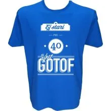 Majica-Gotof si 40 XXL-modra