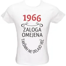 Majica ženska (telirana)-1966, zaloga omejena, takšnih ne delajo več XL-bela
