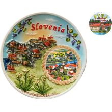 Slovenija - Ptuj, Krožnik dekorativen, 15cm