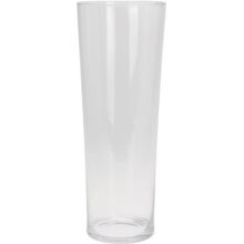 Vaza steklena, 15x40cm
