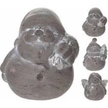 Božična figurica iz polimase, naravni videz, 6cm, sort.