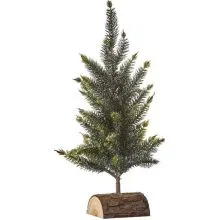 Božična jelka, na hlodu, 28x6.5cm