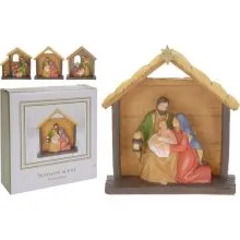 Božične jaslice, 13cm, sort.