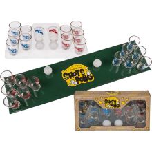 Družabna pivska igra, "Shots pong"