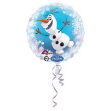 Balon napihljiv, za helij, otroški, Frozen/Olaf, 43cm