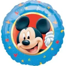 Balon napihljiv, za helij, otroški, Klub Mickey Mouse, 43cm