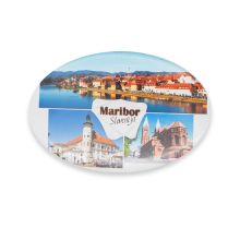 Magnet pleh oval, Maribor, 7x4.5cm