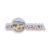 Magnet pluta, napis SLO/Nova Gorica, 9x3.5cm