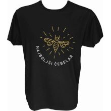 Majica-Najboljši čebelar M-črna