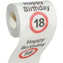 Toaletni papir, prometni znak 18, 10cm, L=20m, 200 lističev, dvoslojni