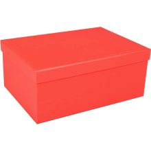 Darilna škatla kartonska rdeča 19x13x7,5cm