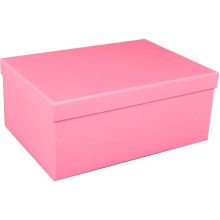 Darilna škatla kartonska roza 31x23x12,5cm
