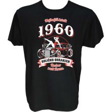 Majica-Najboljši letnik odlično ohranjen 1960 M-črna