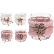 Svečnik za čajno lučko, 8cm, sort.