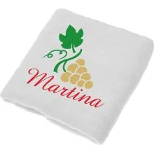 Brisača za  Martinovo, Martina, zlati grozd ležeč, 100x5Ocm, 100% bombaž