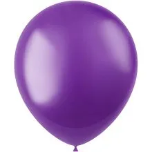Baloni vijolični - metalik, iz lateksa, 50kom, 33cm