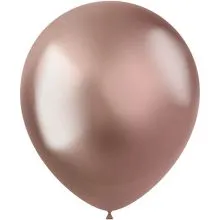 Baloni barvni, 10kom, Rosegold, iz lateksa, 33cm