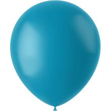 Baloni turkizno modri - mat, iz lateksa, 50kom, 33cm