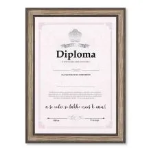Diploma za DEKLIŠČINO, 21x29.7x1.5cm