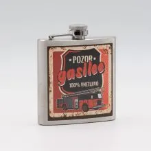 Prisrčnica kovinska, 177ml, Pozor gasilec