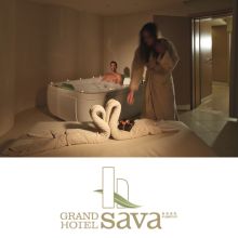 2- urni najem spa sobe za dve osebi, Grand Hotel SAVA **** superior, Rogaška SLATINA (Vrednostni bon, izvajalec storitev: HOTEL SAVA ROGAŠKA D.O.O.)