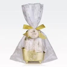 Kopalni set FESTIVE EDITION, (100ml gel za tuširanje, 100ml losjon za telo), z vonjem Vanilla, v darilni embalaži