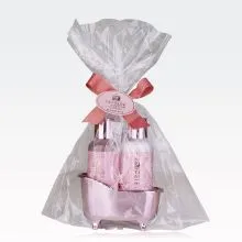 Kopalni set FESTIVE EDITION, (100ml gel za tuširanje, 100ml losjon za telo), z vonjem Winter Rose, v darilni embalaži