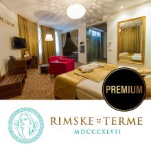 Premium paket v hotelu Rimski dvor****superior v suiti z whirlpoolom za 2 osebi, Rimske terme, Rimske Toplice (Vrednostni bon, izvajalec storitev: TERME RESORT d.o.o.)