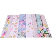 Namizni prt velikonočni 100% polyester, 40x150cm sort