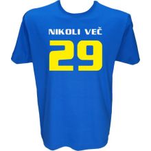 Majica-Nikoli več 29-za 30 Let XXL-modra