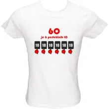 Majica ženska (telirana)-60 je 6 perfektnih 10 S-bela