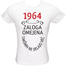 Majica ženska (telirana)-1964, zaloga omejena, takšnih ne delajo več S-bela