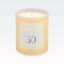 Sveča dišeča, Vanilla Cream, za 30 let, "FABULOUS AT 30", v darilni embalaži, 9.5cm