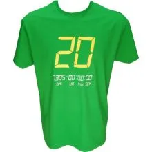 Majica-Digital 20 Let XXL-zelena