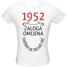 Majica ženska (telirana)-1952, zaloga omejena, takšnih ne delajo več M-bela