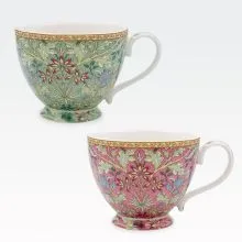 Lonček, W. Morris Hyacinth, kitajski porcelan, v darilni embalaži, 9.5cm, sort.