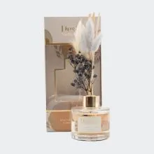 Osvežilec zraka s palčkami in suhim cvetjem, Vanilla Vetiver, siva/lila, 500ml