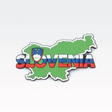 Magnet,Slovenia, guma, 10x5.5cm