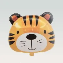Balon napihljiv, za helij, tiger - glava, 55cm