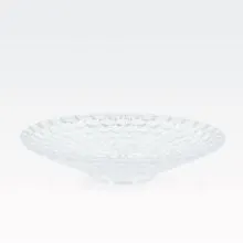 Pladenj okrogel, steklen, 30x6.3cm