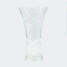 Vaza, steklena, 24.5x9.5cm